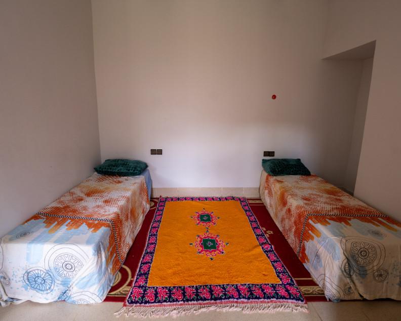Chambre Double avec douche et toilette 